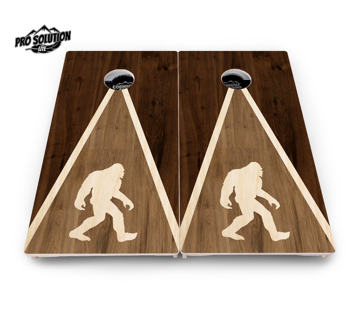 Bigfoot Triangle Cornhole Boards - Pro Solution Lite Series