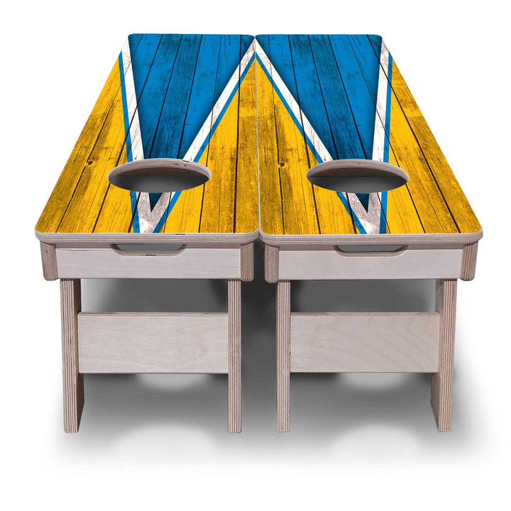 Training Skinny Boards - Sports Theme - Blue & Gold