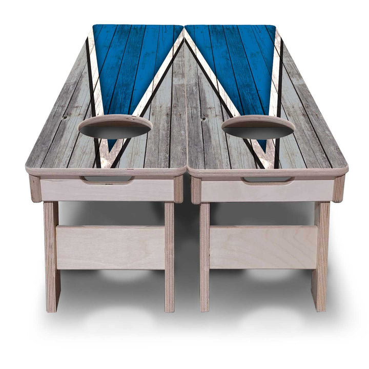 Training Skinny Boards - Sports Theme - Blue & Grey