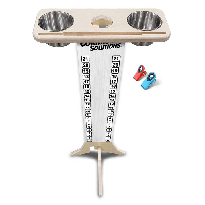 Grey Wash - CS Logo - Score Stand - Closeout