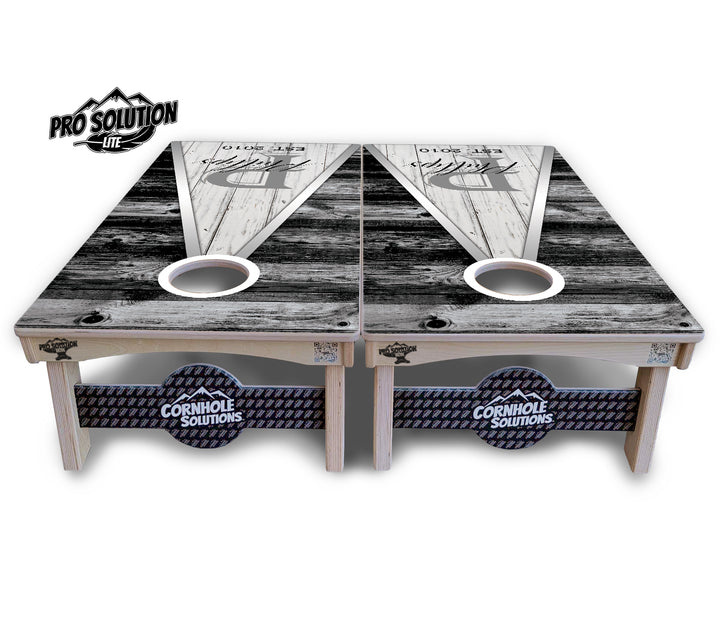 Wedding Triangle Cornhole Boards - Pro Solution Lite Series