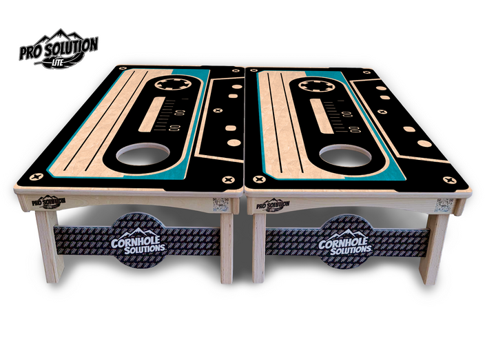 Cassette Tape Cornhole Boards - Pro Solution Lite Series