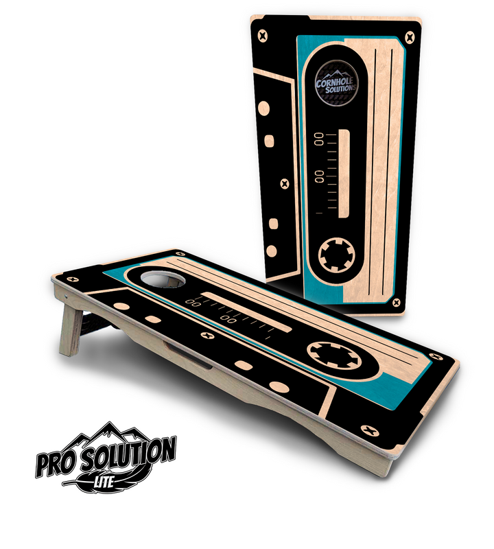 Cassette Tape Cornhole Boards - Pro Solution Lite Series