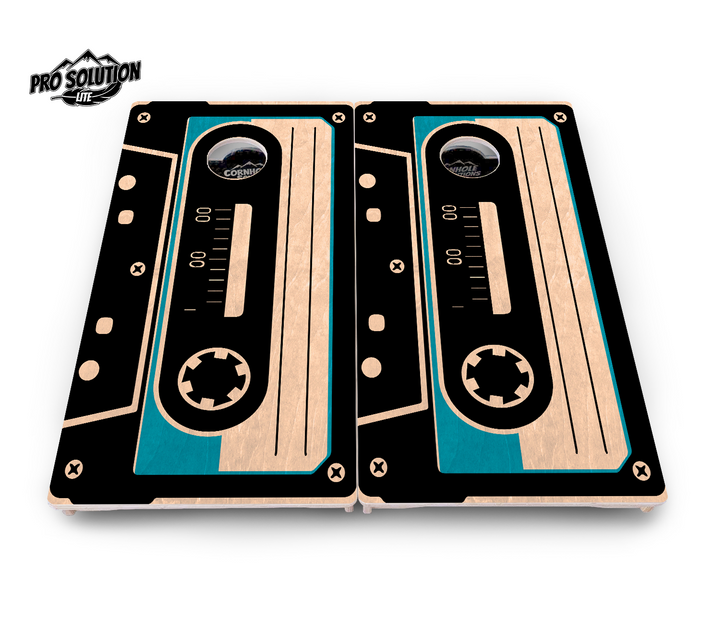 Cassette Tape Cornhole Boards - Pro Solution Lite Series