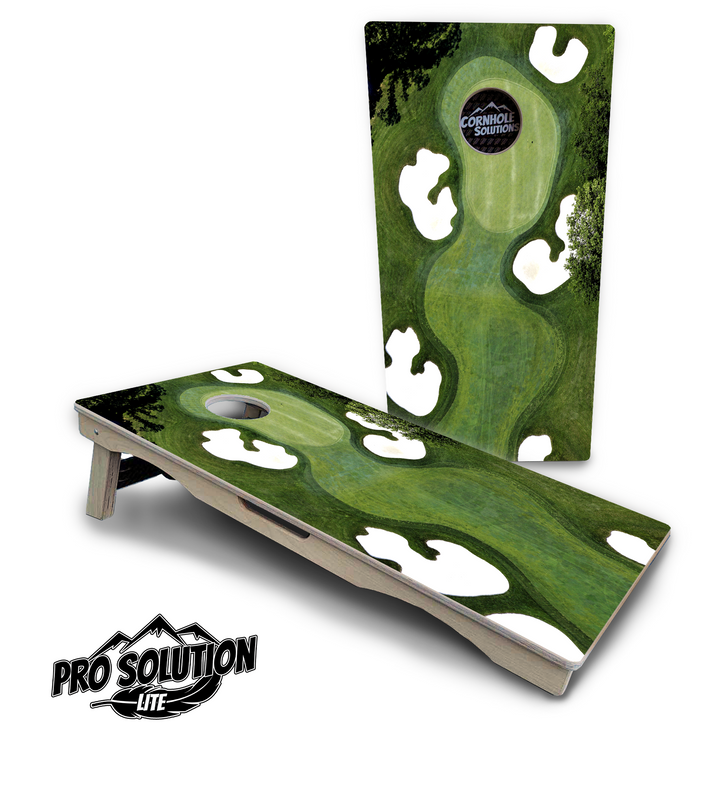 Golf Course Cornhole Boards - Pro Solution Lite Series