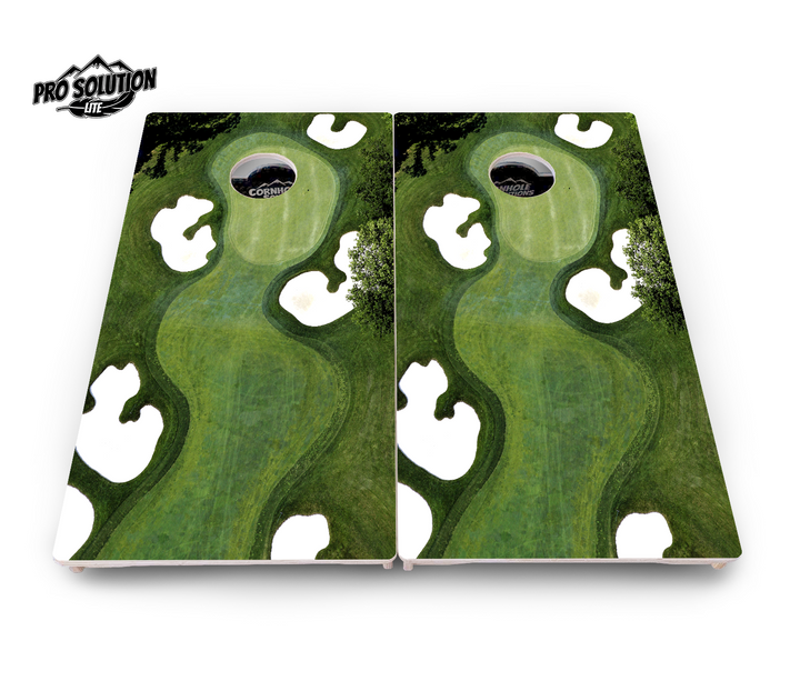 Golf Course Cornhole Boards - Pro Solution Lite Series