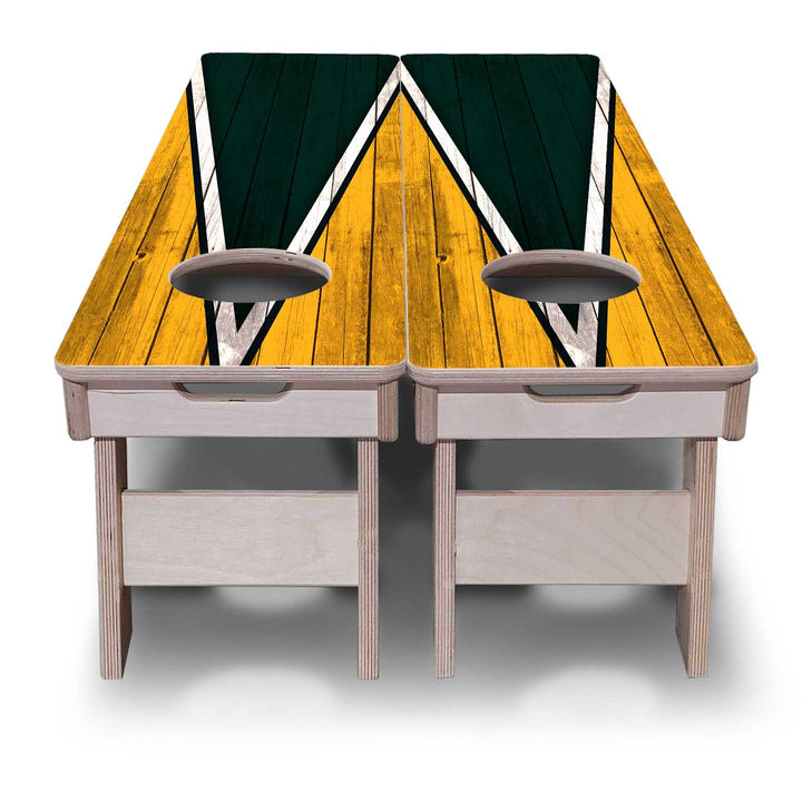 Training Skinny Boards - Sports Theme - Green & Gold