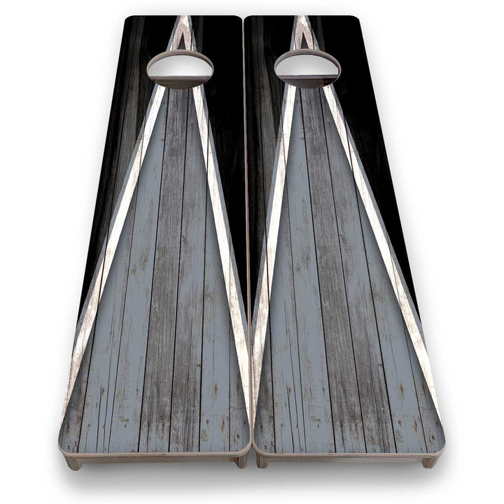 Training Skinny Boards - Sports Theme - Black & Grey