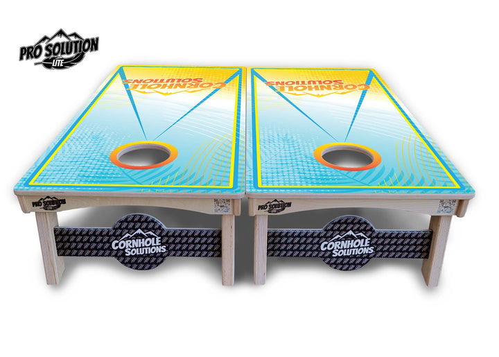 Summertime Cornhole Boards - Pro Solution Lite Series