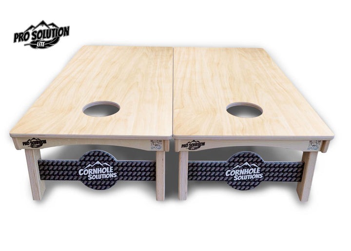 Classic Cornhole Boards - Pro Solution Lite Series - UV Clear Coat (Ready to Play)