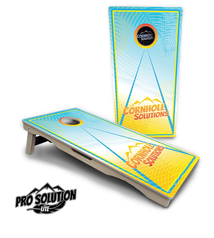 Summertime Cornhole Boards - Pro Solution Lite Series