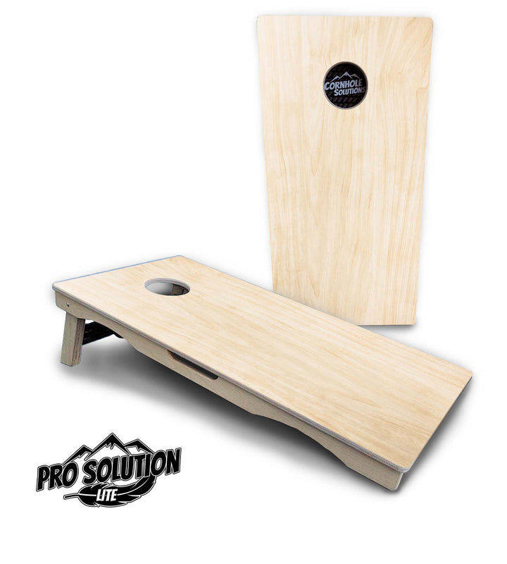 Classic Cornhole Boards - Pro Solution Lite Series - UV Clear Coat (Ready to Play)