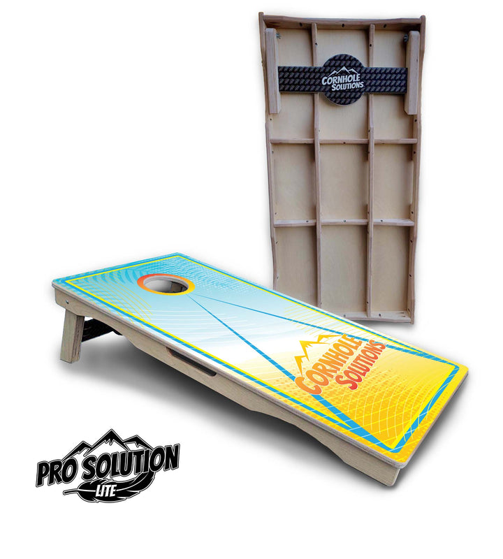 Summertime Cornhole Boards - Pro Solution Lite Series