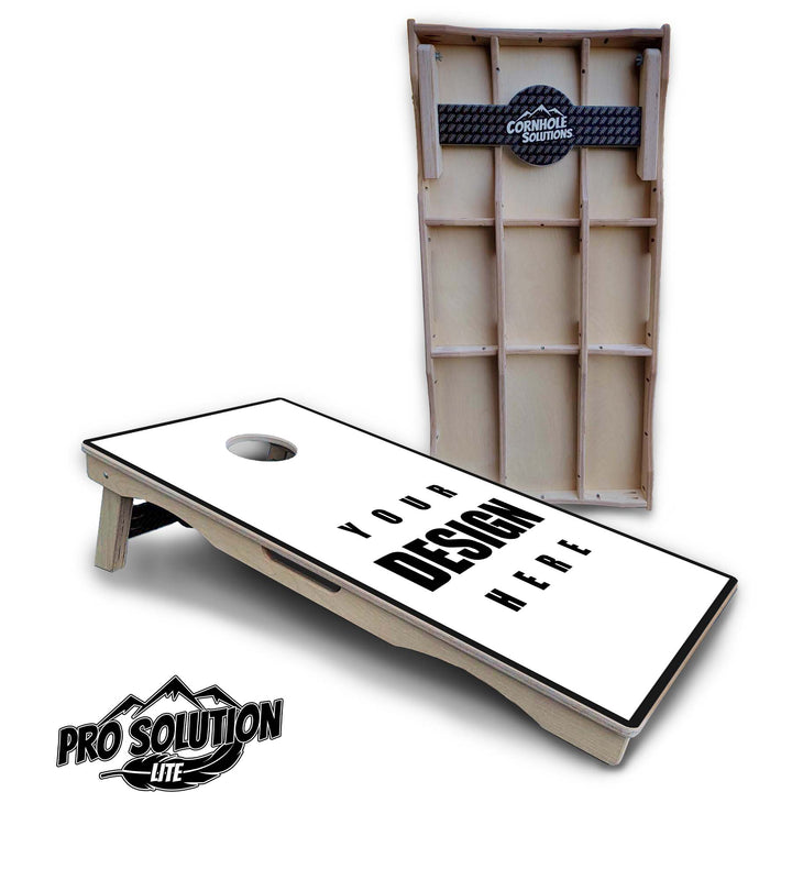 Custom Cornhole Boards - Pro Solution Lite Series
