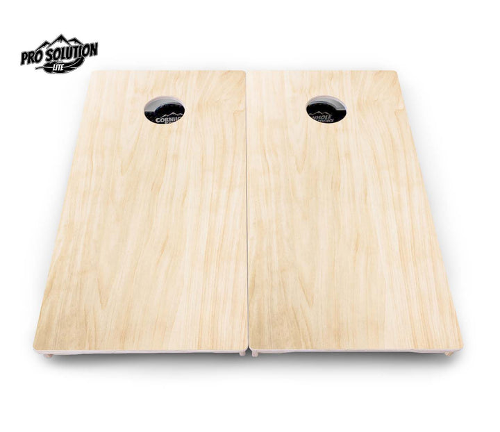 Classic Cornhole Boards - Pro Solution Lite Series - UV Clear Coat (Ready to Play)