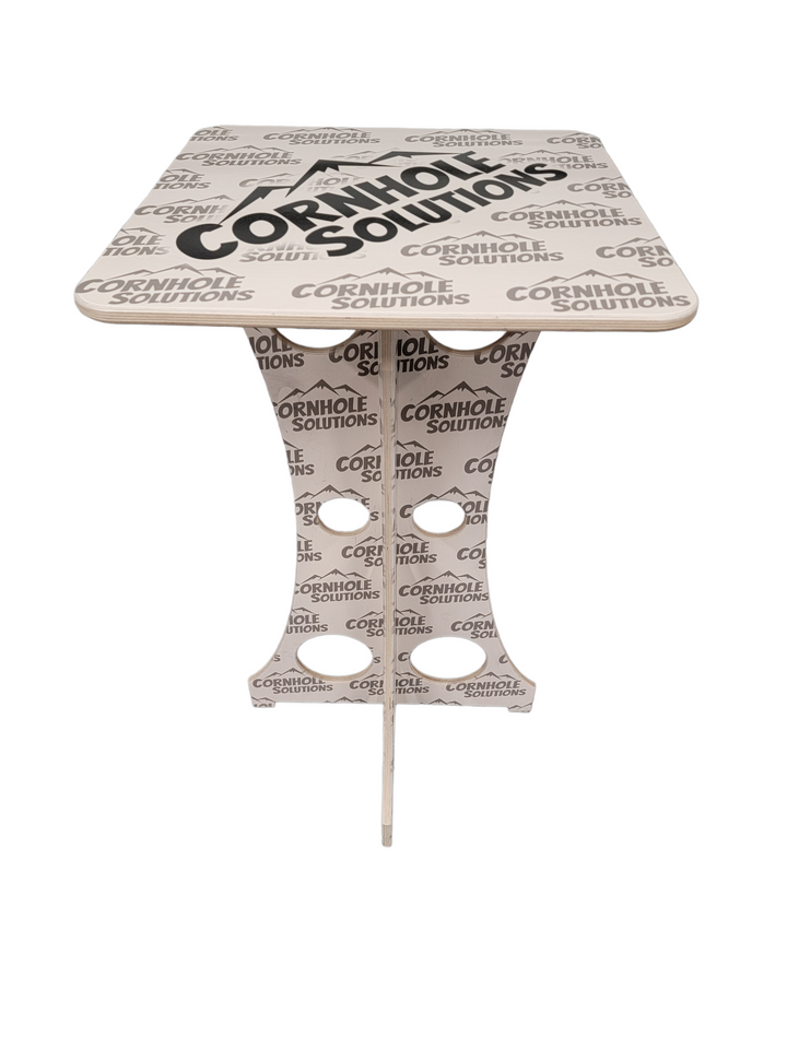 Custom Flatpack Table - Bar-Height, Easy Assembly