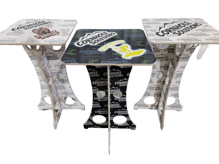 Custom Flatpack Table - Bar-Height, Easy Assembly