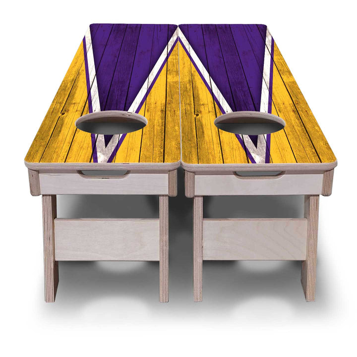 Training Skinny Boards - Sports Theme - Purple & Gold