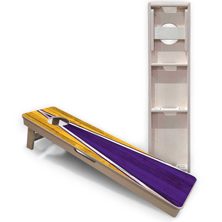 Training Skinny Boards - Sports Theme - Purple & Gold