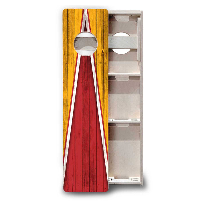 Training Skinny Boards - Sports Theme - Red & Gold