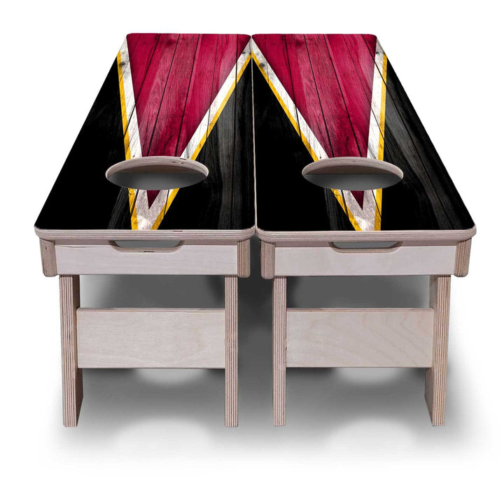 Training Skinny Boards - Sports Theme - Scarlet & Yellow