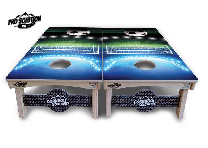 Soccer Cornhole Boards - Pro Solution Lite Series