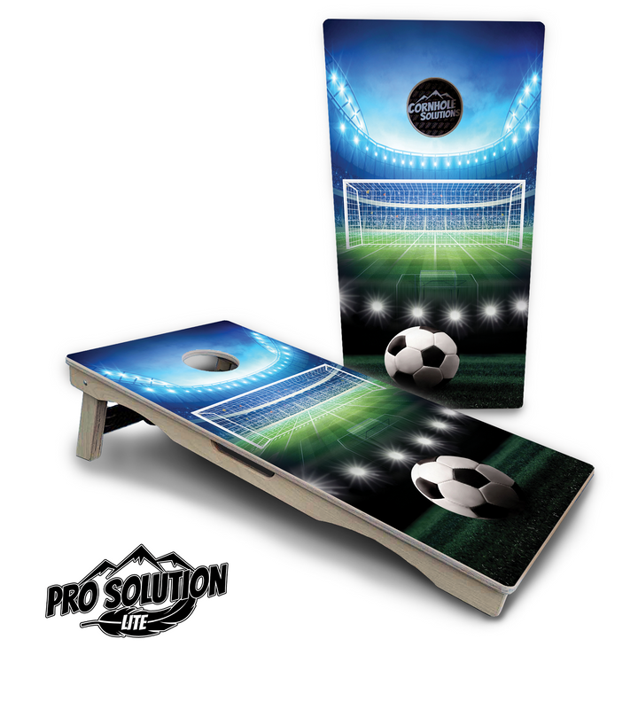 Soccer Cornhole Boards - Pro Solution Lite Series