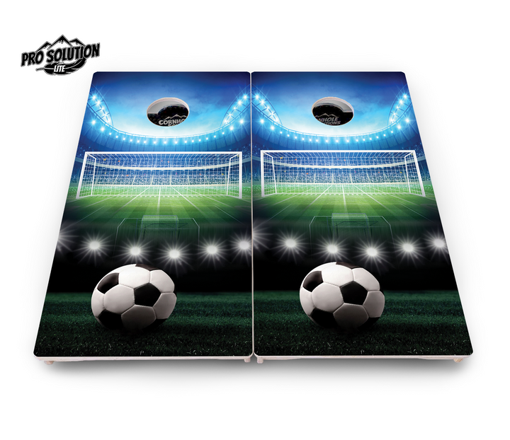 Soccer Cornhole Boards - Pro Solution Lite Series