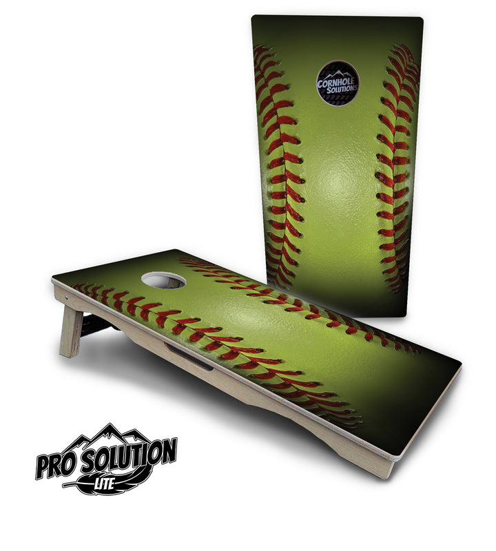 Softball Cornhole Boards - Pro Solution Lite Series