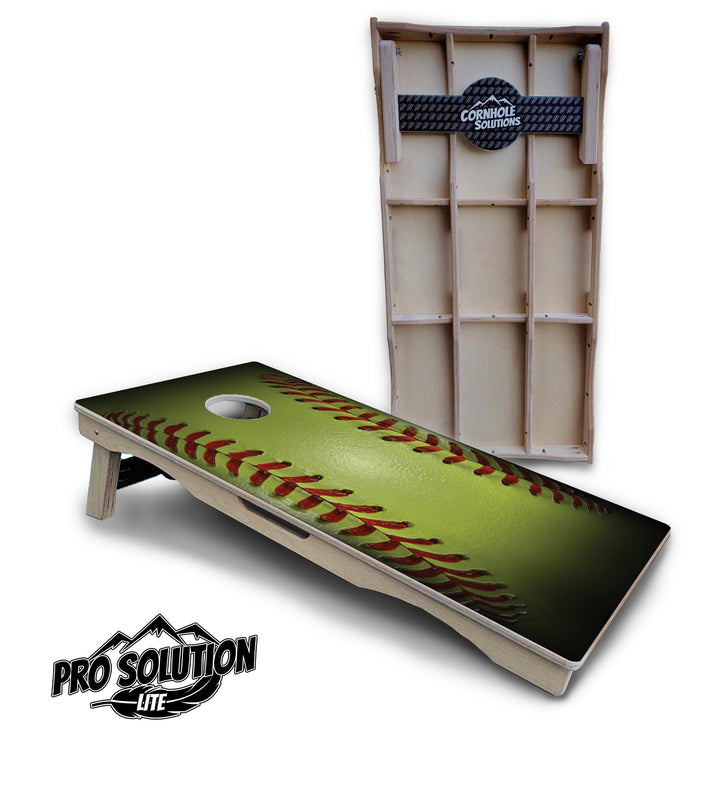 Softball Cornhole Boards - Pro Solution Lite Series