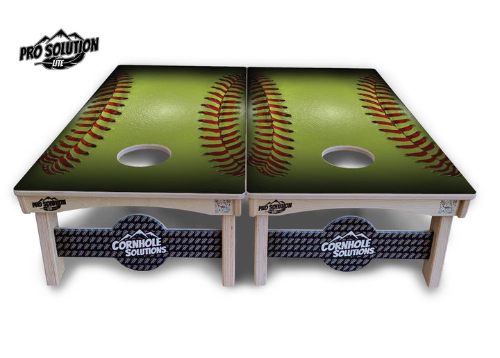 Softball Cornhole Boards - Pro Solution Lite Series