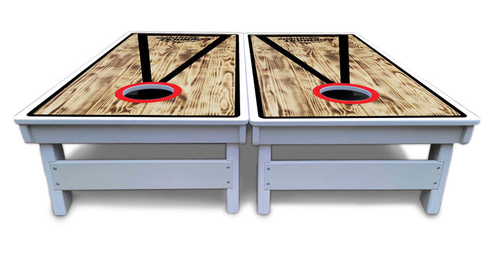 Burnt Triangle Cornhole Boards - All Weather Series