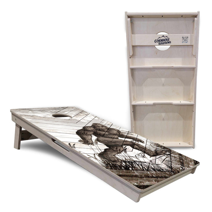 Bigfoot Whitewash Cornhole Boards - Professional Tournament Series