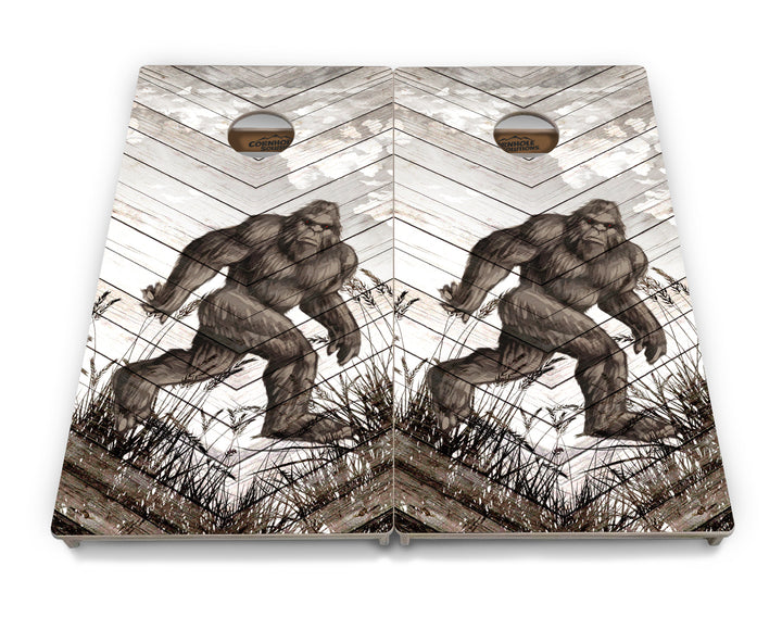 Bigfoot Whitewash Cornhole Boards - Professional Tournament Series