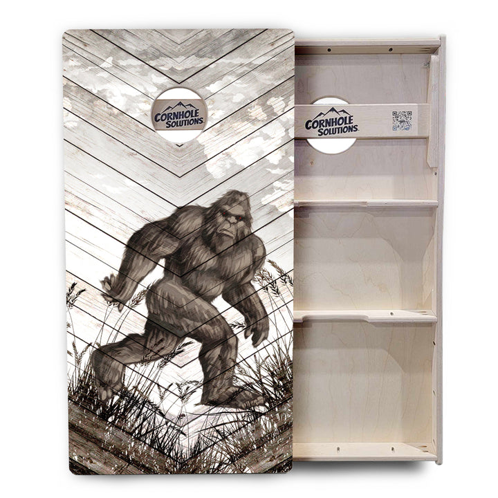 Bigfoot Whitewash Cornhole Boards - Professional Tournament Series