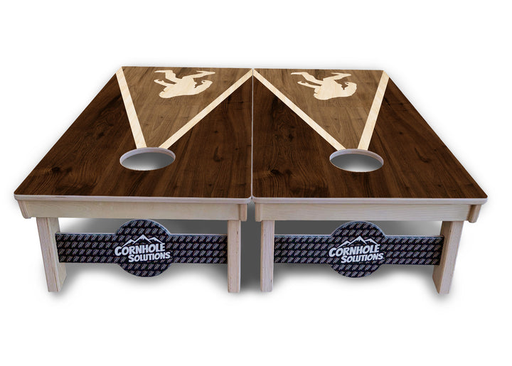Bigfoot Triangle Cornhole Boards - Professional Tournament Series