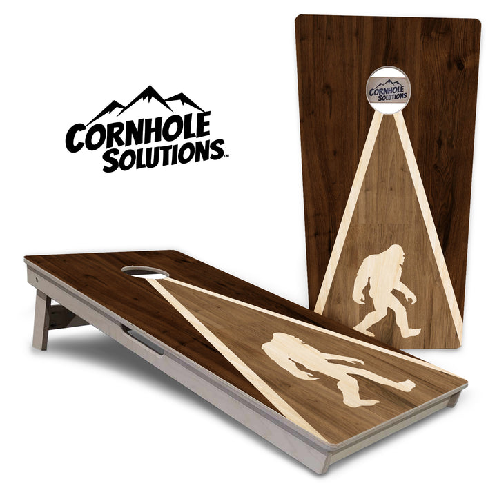 Bigfoot Triangle Cornhole Boards - Professional Tournament Series