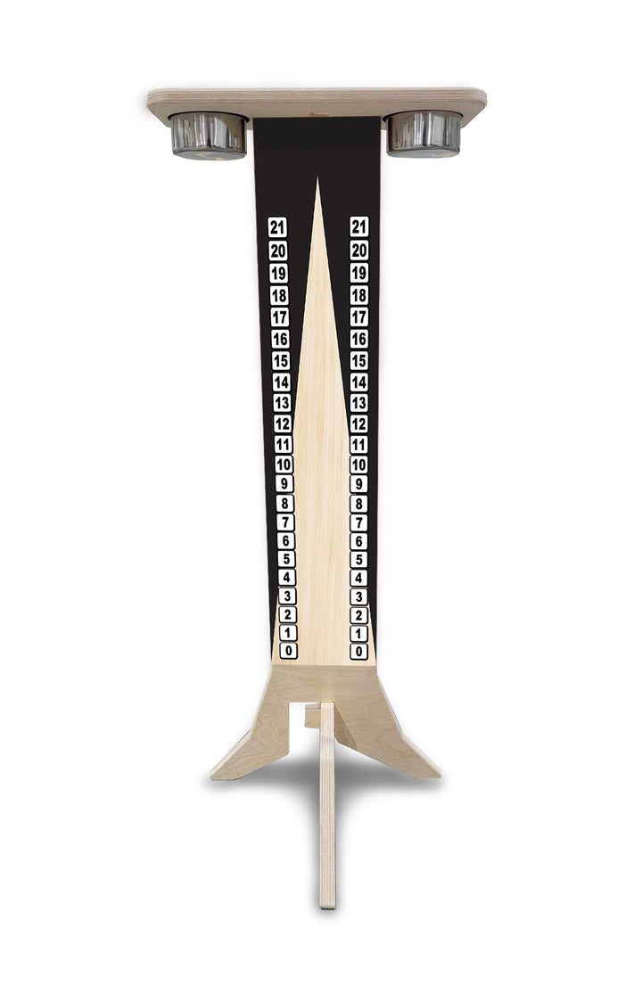 Black & Natural Triangle - Score Stand