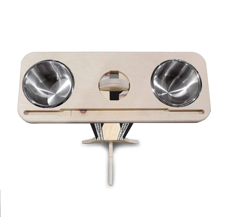 Black & Natural Triangle - Score Stand