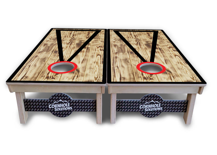 Burnt Triangle Cornhole Boards - Professional Tournament Series