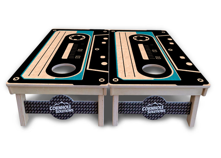 Cassette Tape Cornhole Boards - Professional Tournament Series