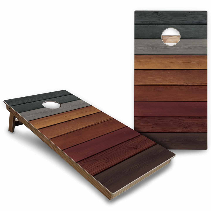Rustic Cornhole Boards - Backyard Series