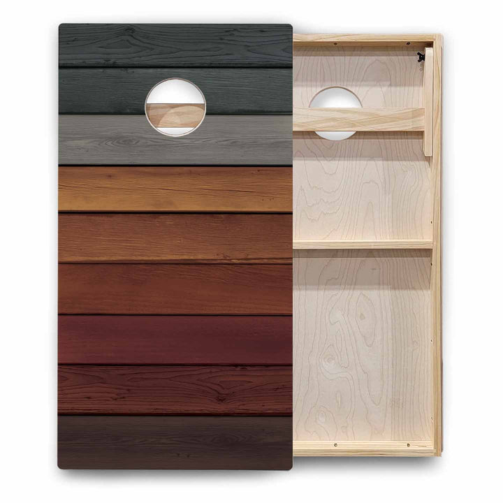 Rustic Cornhole Boards - Backyard Series