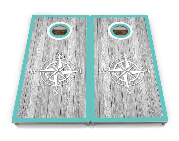 Anchor & Compass Cornhole Boards - Professional Tournament Series