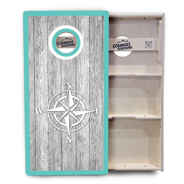 Anchor & Compass Cornhole Boards - Professional Tournament Series