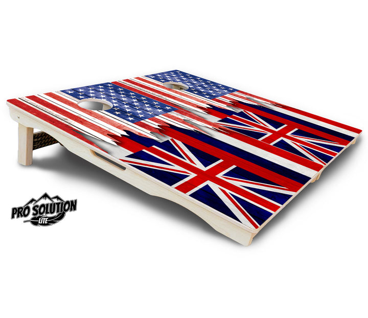 State Flag Designs Hawaii to Maryland Cornhole Boards - Pro Solution Lite Series