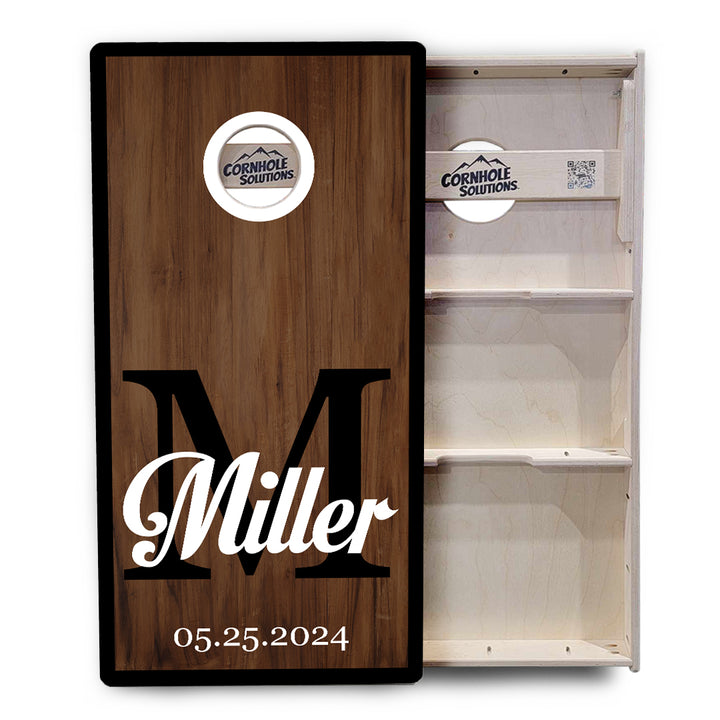 Wedding Name Letter Cornhole Boards - Professional Tournament Series