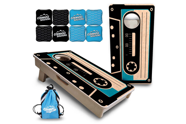 Cassette Tape - Mini or Vacation Size Cornhole Boards