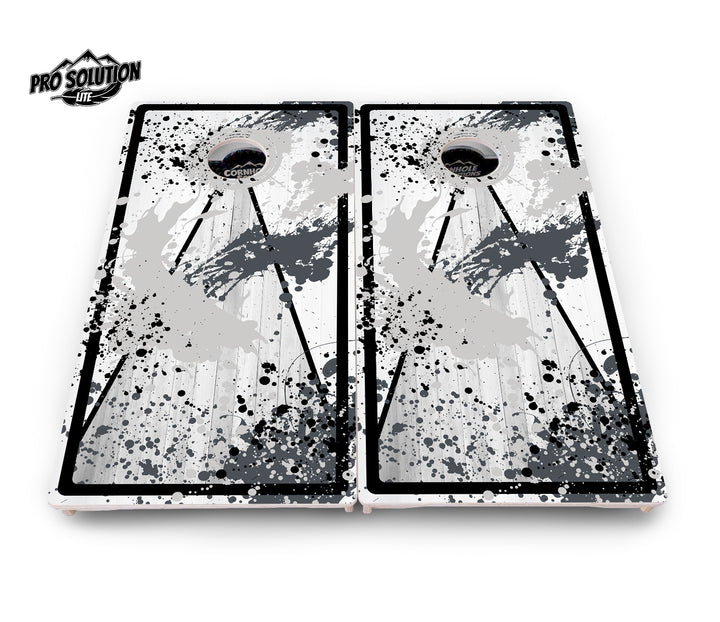 Paint Splatter Cornhole Boards - Pro Solution Lite Series