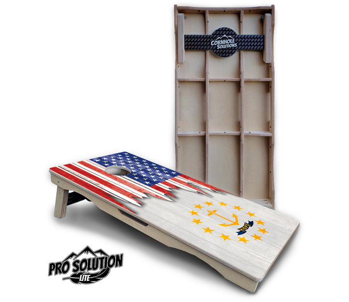 State Flag Designs New Mexico to South Carolina Cornhole Boards - Pro Solution Lite Series